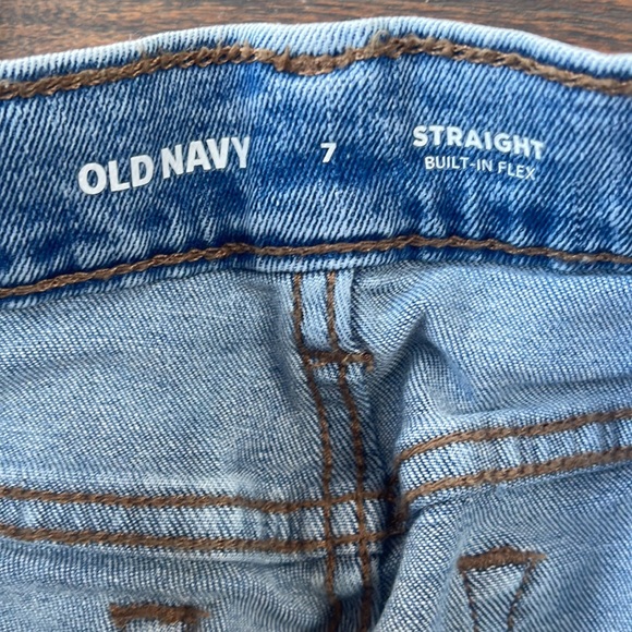 NWOT Old Navy Boys Denim Straight Built-in Flex jeans - Picture 7 of 9